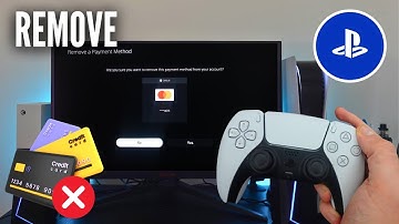 How To Remove A Payment Method On PS5