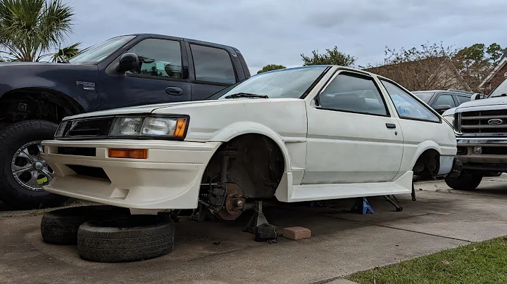 AE86 Levin Restoration - Refurbishing and Upgrading STEERING AND SUSPENSION