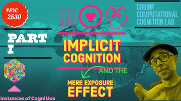 Instances of Cognition: L9 Implicit Influences pt1