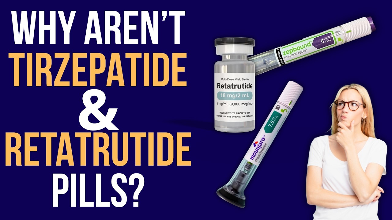 Is Tirzepatide Available as a Pill? Oral Mounjaro, Retatrutide & What’s Actually FDA-Approved