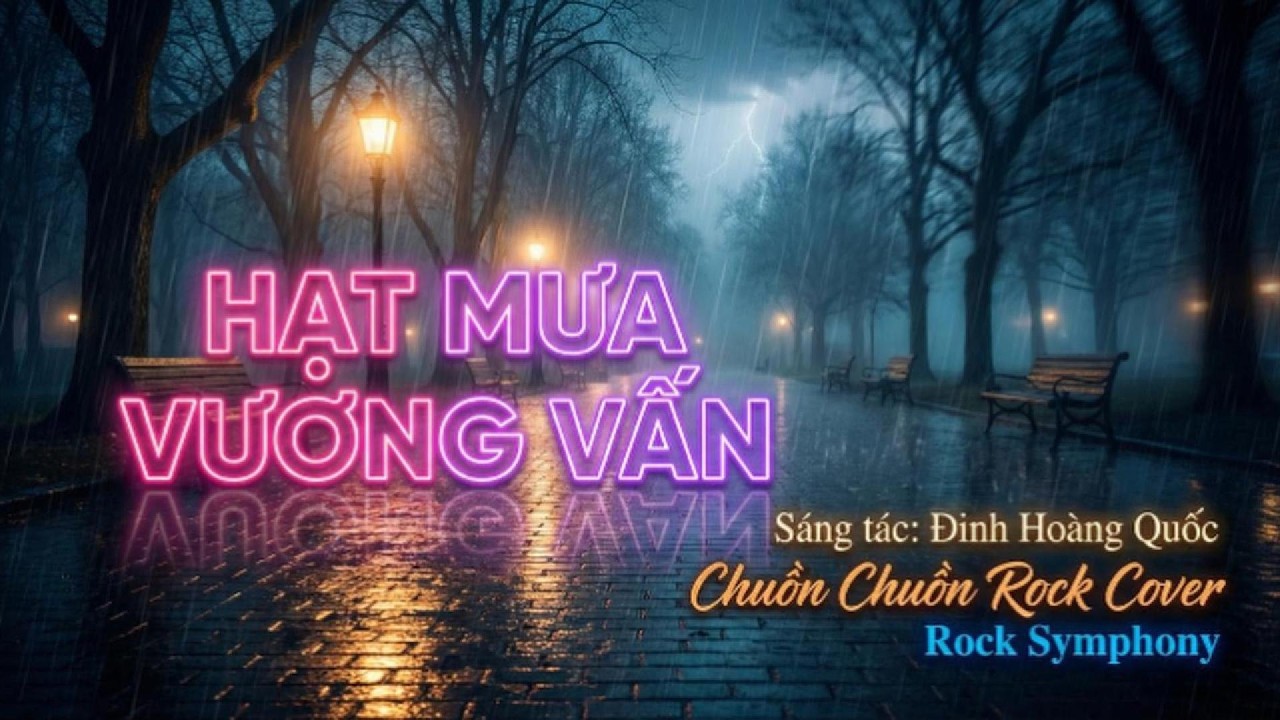 Hạt Mưa Vương Vấn | Rock Ballad Đầy Tâm Trạng | AI Cover