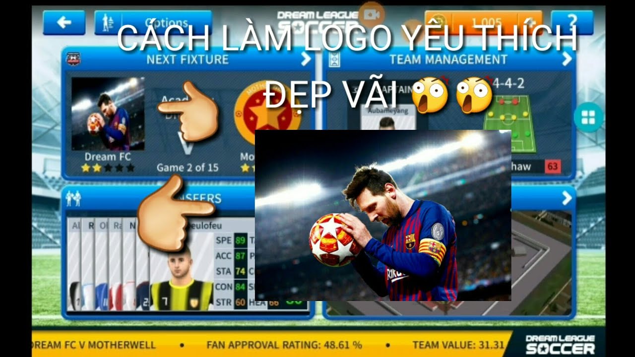 Cách Tạo Logo Từ Hình Ảnh Yêu Thích Trong DLS Cực Dễ - YouTube