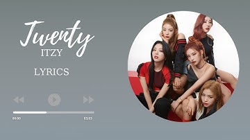 ITZY #Twenty Lyrics (있지 #Twenty 가사) (Color Coded Lyrics Eng/Rom/Han)