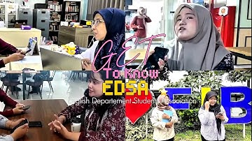 GET TO KNOW EDSA | Promotional Video | Final Project | Visual Talk (B) - Group 5