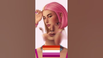 every sim is a different pride flag | sims 4 #shorts #thesims4 #sims4