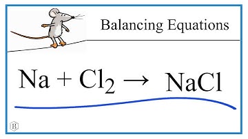 Balancing the Equation:  Na + Cl2 →  NaCl