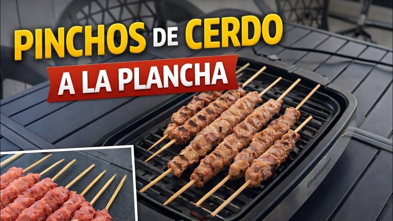 Pinchos de Cerdo a la Plancha | Preparando y Cortando Carne moliendo Paso a Paso