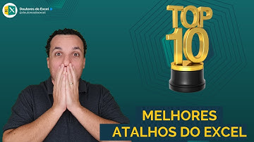 Top 10 Melhores Atalhos no Excel para ser mais Produtivo #Top19 #Excel