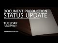 Document Production Status Update, Part II