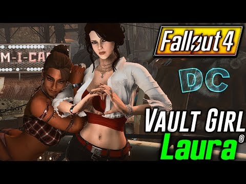 Fallout 4 - VAULT GIRL LAURA - British Beauty With Quest - Fully Voiced Companion With Perk