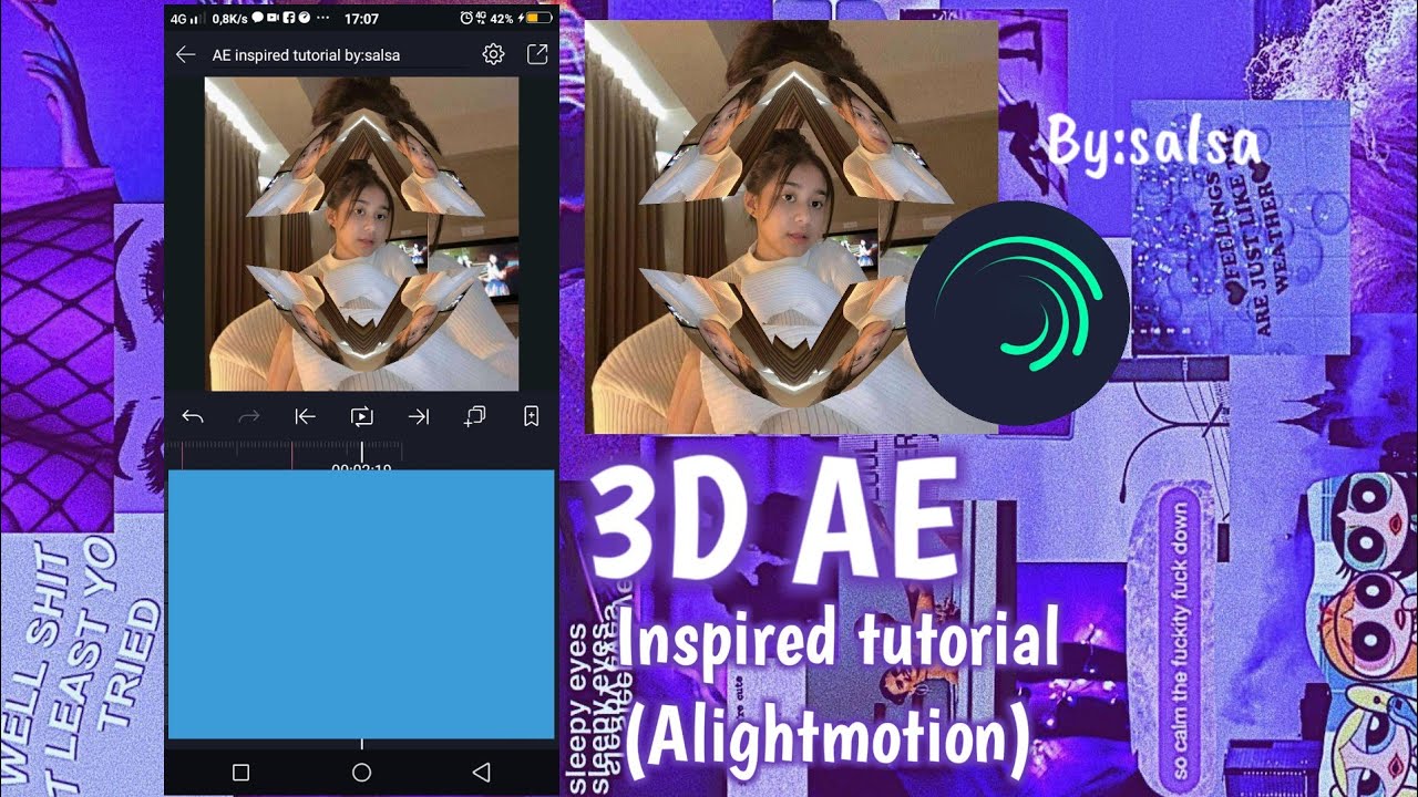 TUTORIAL ALIGHT MOTION || 3D AE INSPIRED TUTORIAL🐨 - YouTube