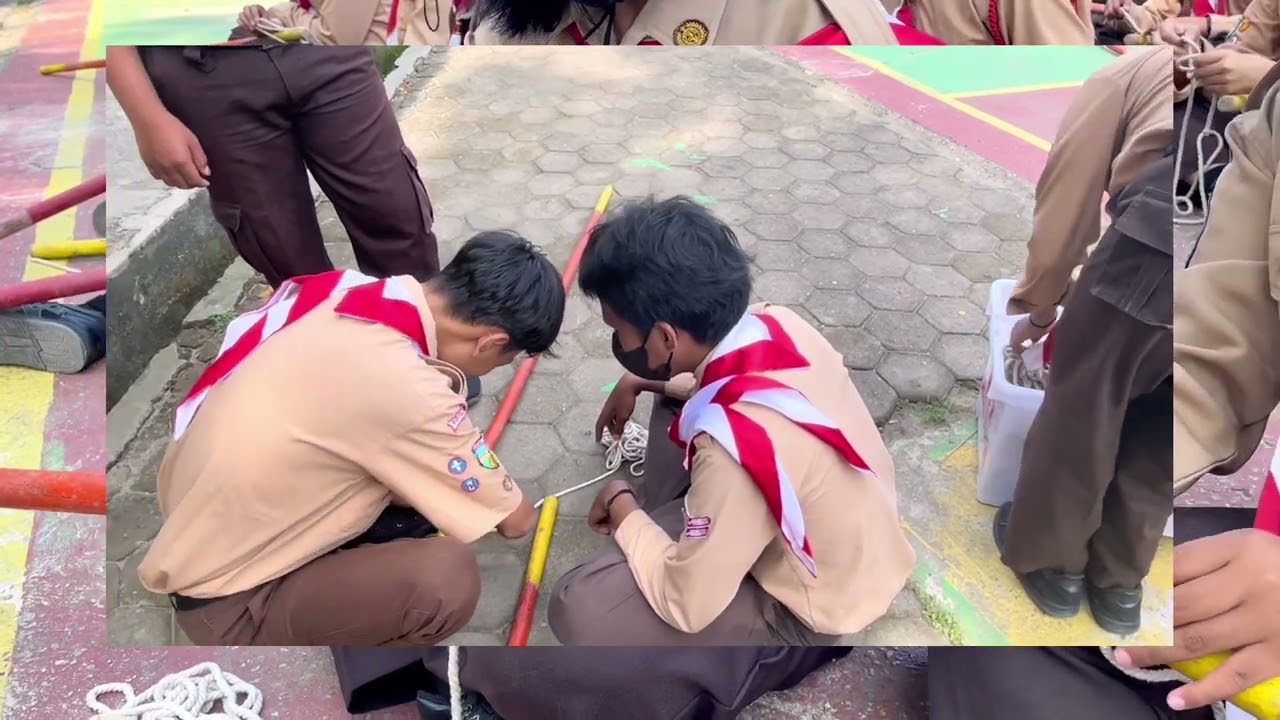 Aktivitas Kegiatan Kepramukaan SMP Negeri 6 Kota Jambi