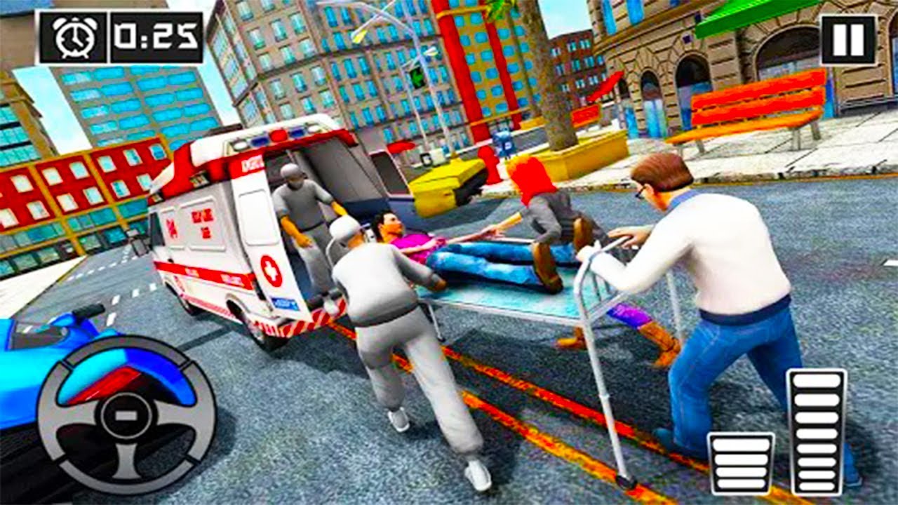911 Rescue Ambulance Simulator - Android GamePlay - Ambulance Simulator Android