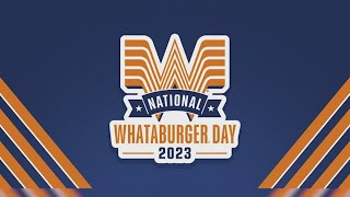 Whataburger celebrating National Whataburger Day
