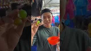 Main bola gelinding di pasar malam