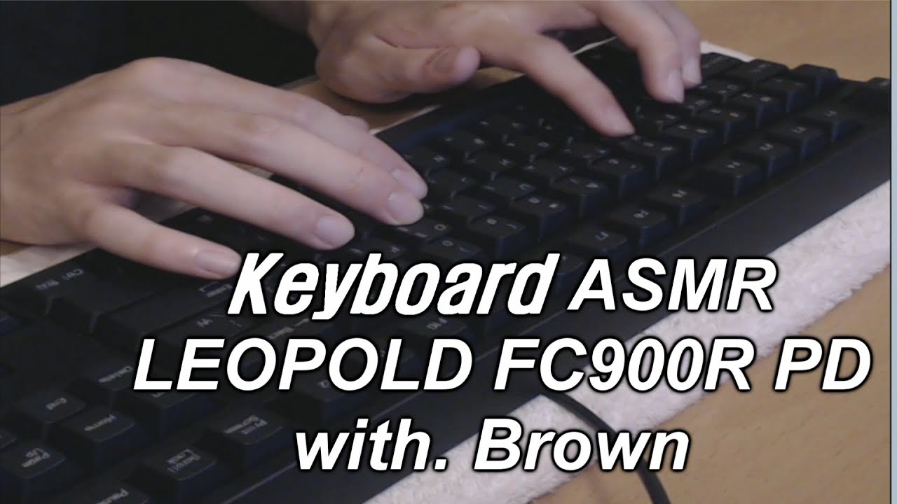  ASMR 900r Pd Keyboard Typing No Talking 30 Minutes YouTube