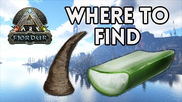 Where to find Deathworm Horns and Cactus Sap - Fjordur - Ark