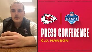 C.J. Hanson Introduction Press Conference | 2024 NFL Draft