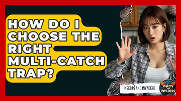 How Do I Choose The Right Multi-catch Trap? - Insects and Invaders