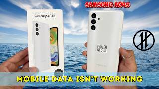How to Fix If Mobile Data isn’t Working on Samsung A04S Easy Method 2026