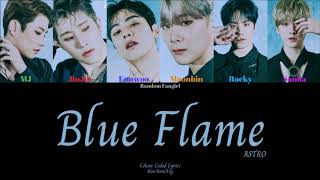 Astro 아스트로 - Blue Flame Colour Coded Lyrics Hanromeng
