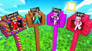 Semlaki und Billy NOOB vs Pro BAUMHAUS BATTLE in Minecraft!