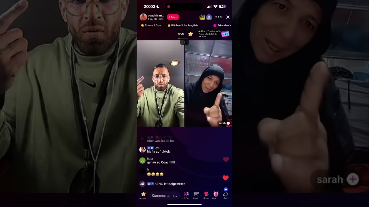 coachfranky war live 8.10