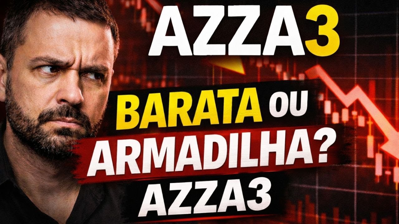 AZZA3 BARATA OU ARMADILHA? 📉 Análise do Balanço 3T25 e Fundamentos