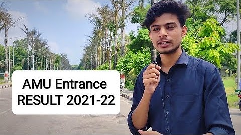 AMU Entrance RESULT 2021-22 | AMU ENTRANCE EXAM 2021-22 | Fazeel | Aligarh Muslim University
