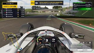 F1 25 OOS Liga Rennen 13 aus Imola 7.4.2026