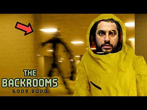 هذي افخم لعبة باك رومز لعبتها ... 😱 ( لازم تشوفونه !!!) THE BACKROOMS LOST TAPES