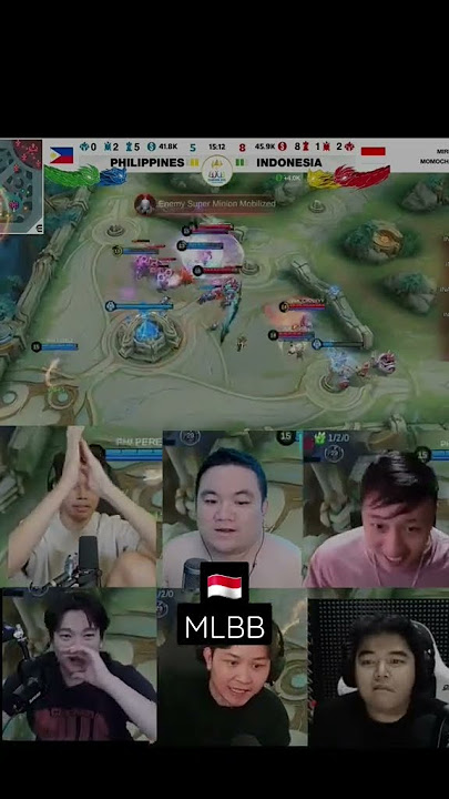 Reaction streamer melihat timnas MLBB Ladies mendapatkan emas 🔥 #emas #t1mindonesia #indonesia🇮🇩 #ml