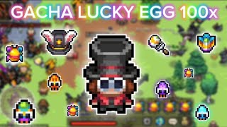 EVENT EASTER 2024 GACHA LUCKY EGG 100x HOPE GET WABBIT HAT‼️ | Curse Of Aros Indonesia