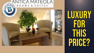 Antica Mateola - Luxury for This Price? | Matera, Italy🏩