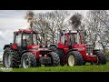 Case 1455 XL & International 1455 XL - Showing their Power! - Smoke, PURE SOUND!