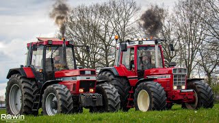 Case 1455 XL & International 1455 XL - Showing their Power! - Smoke, PURE SOUND!