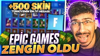 EPIC GAMES ZENGİN OLDU !! OHAA BÜTÜN KOSTÜMLERİ ALDI !! ( Fortnite Battle Royale )