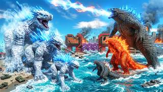 What If Shimo Gets Bigger Every Kill… Godzilla 2014 Was Not Ready - Animal Revolt Battle Simulator