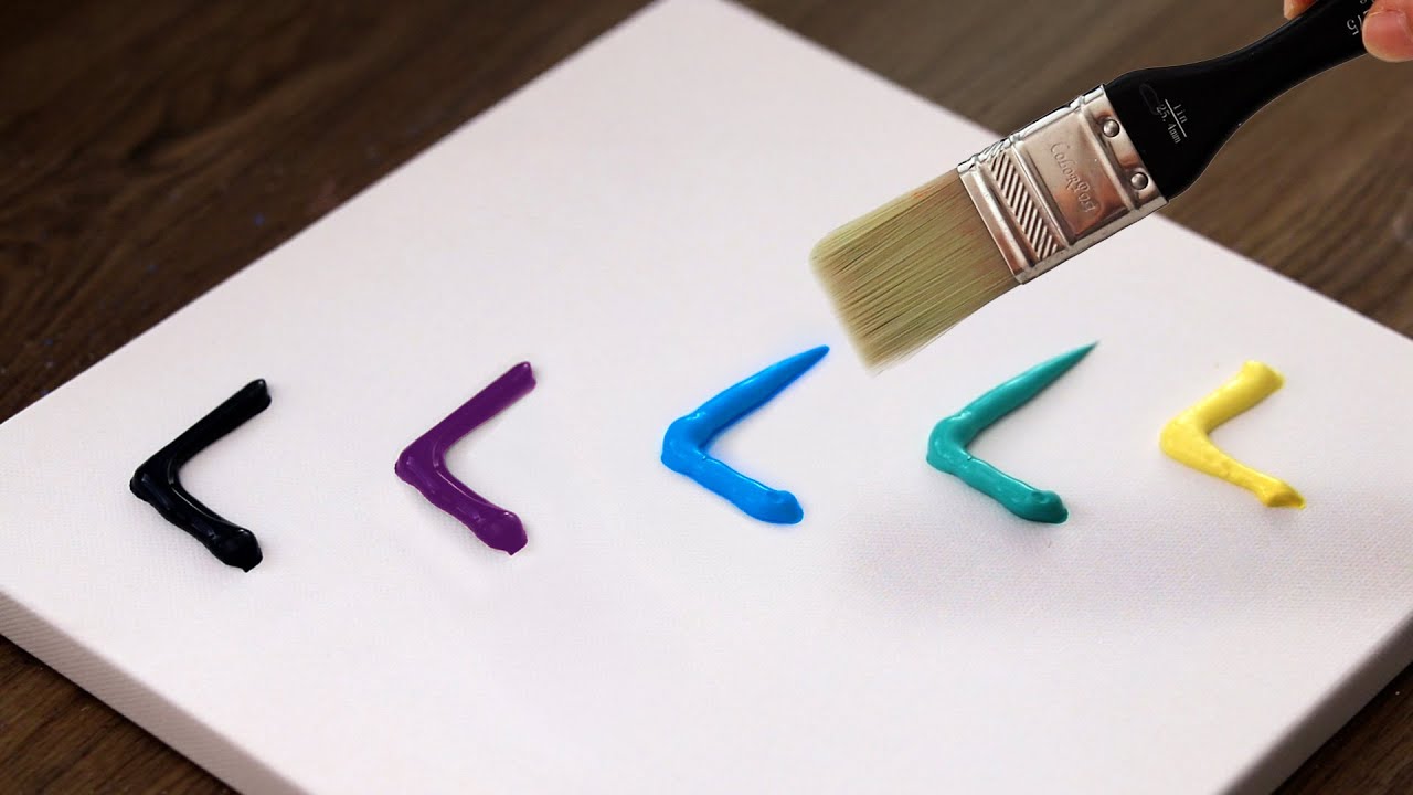 Уютные и пушистые облака | Расслабляющая акриловая живопись #613