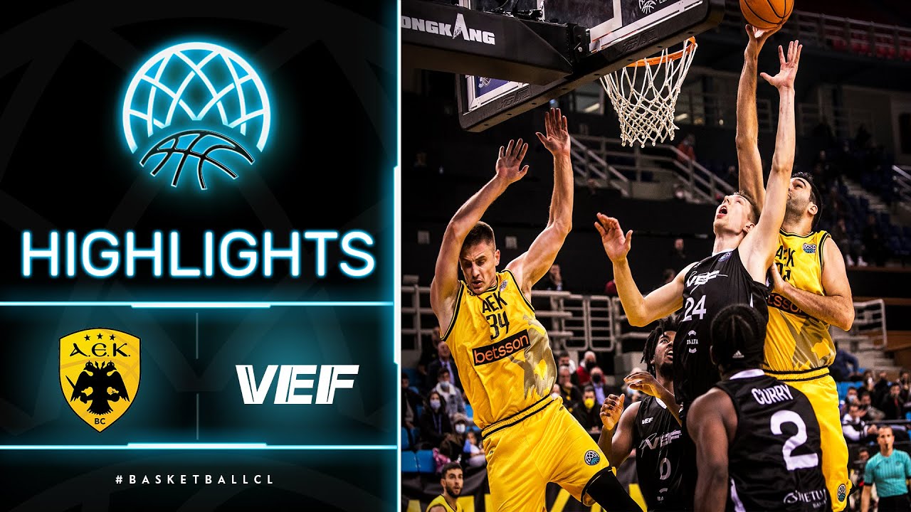 AEK v VEF Riga boxscore - Basketball Champions League 2022 - 15 November -  FIBA.basketball