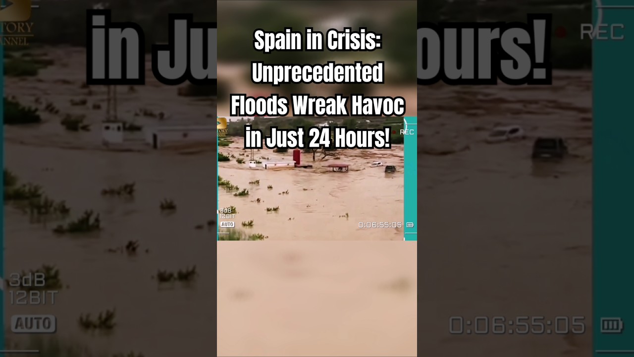 Spain in Crisis: Unprecedented Floods Wreak Havoc in Just 24 Hours! 
