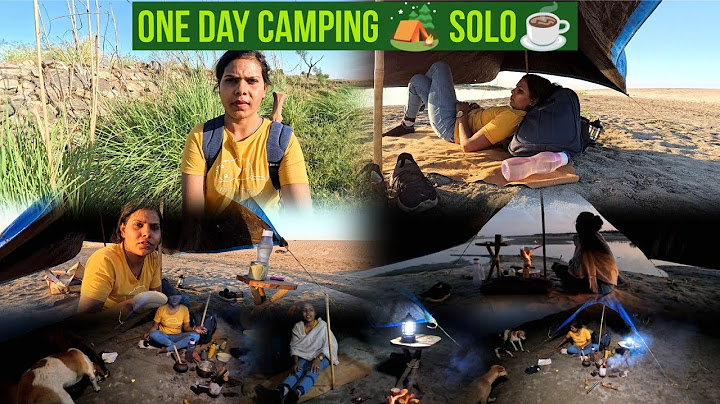 One Day Solo Bushcraft Camping 🏕️ In Deep Forest Camping