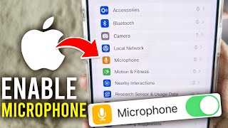 How to Enable Microphone on your iphone     | Quick & Easy