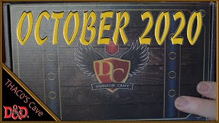 DUNGEON CRATE OCTOBER 2020 | OPEN BOX
