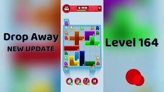 Drop Away Level 164 Walkthrough - NEW UPDATE | Step-by-Step Guide 🧠 | SolutionGuruji