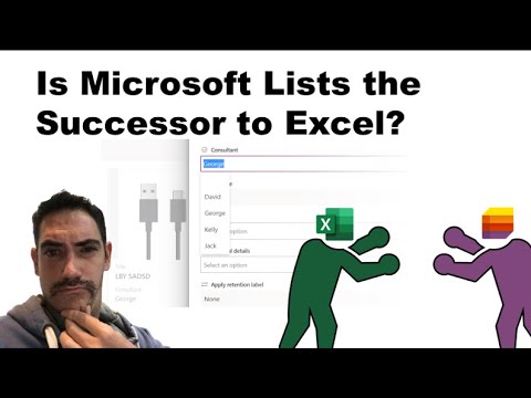 Microsoft/SharePoint Lists: Successor to Excel?