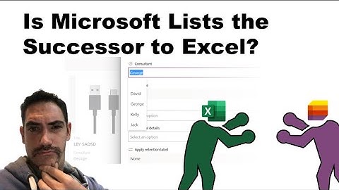 Microsoft/SharePoint Lists: Successor to Excel?