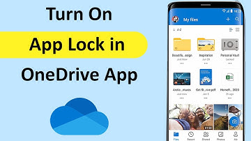 How to Enable App Lock in OneDrive App?