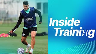 Brighton's Inside Training | Sights Set On Spurs