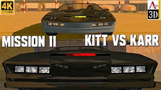 KITT VS KARR | Knight Rider 2: The Game Ending  Mission 11: A3D PC Gameplay